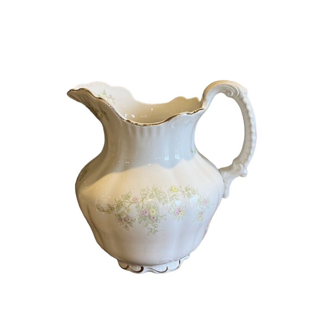East End Pottery Company Antique Porcelain Pitcher